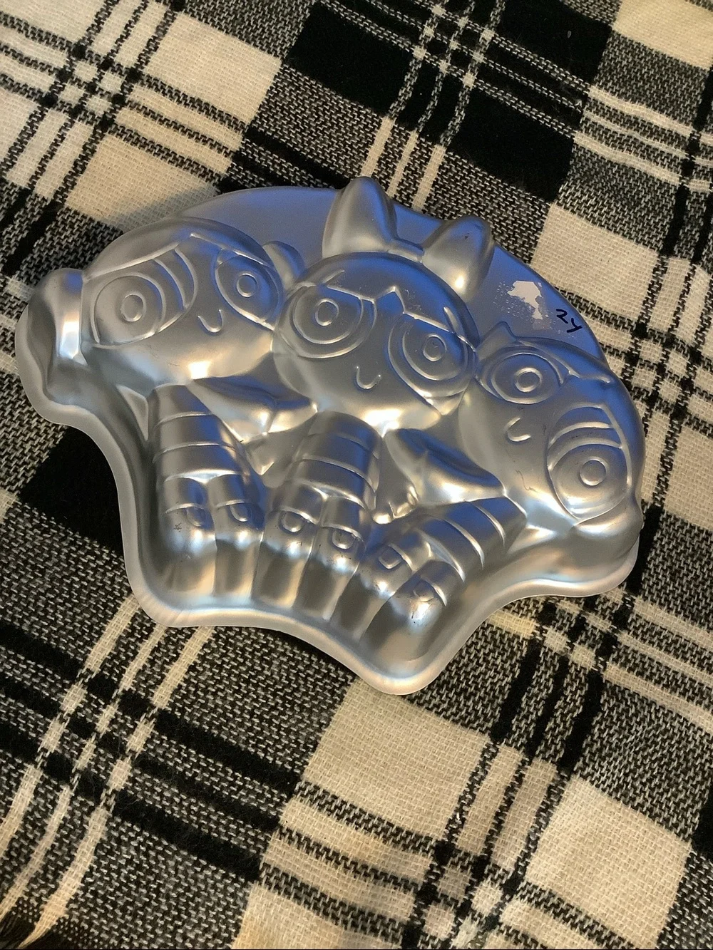 Powerpuff Girls aluminum molded cake pan